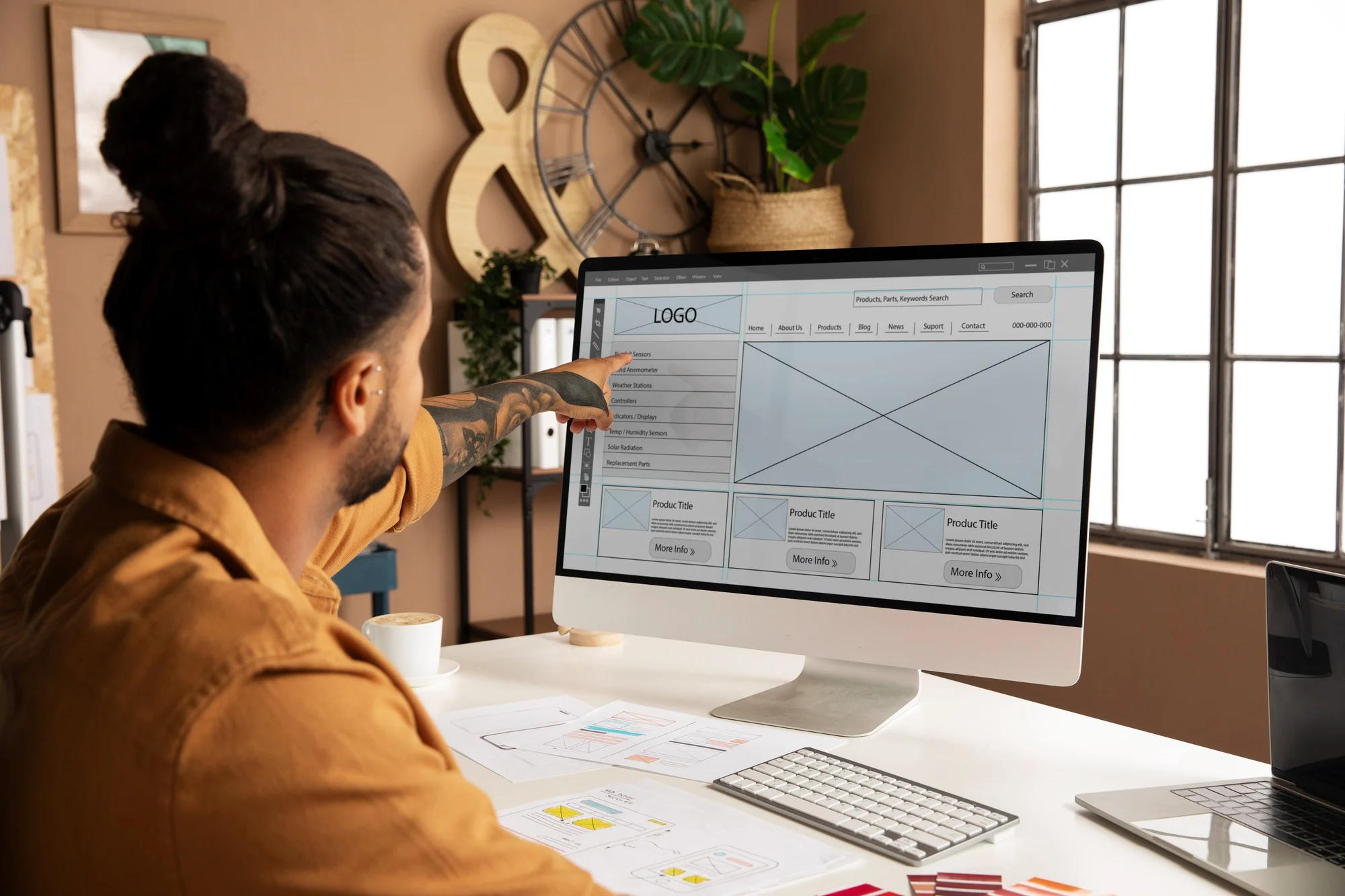 UI/UX design per PMI - Sabriel Agency